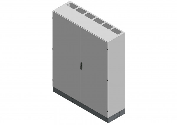 Leergehäuse Standverteilung, SVK, BxHxT = 1570x187