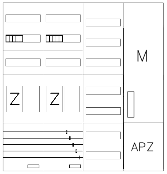 AEZ42-210-031, eHZ-Zählerverteilung