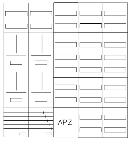 AZ102HS6A-210-4, Verteilung HEART mit 3-Punktbefesti