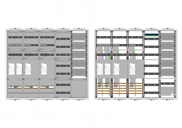 AEZ52-230-116, eHZ-Zählerverteilung