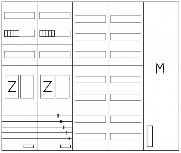 AEZ52-230-022, eHZ-Zählerverteilung