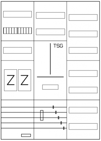 AEZ32-210-003, eHZ-Zählerverteilung