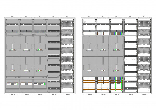 AZ102HS2M2-210-6, Zählerverteilung mit 3-Punktbefe