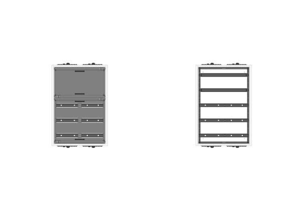 Automatenverteiler, AVB, BxHxT = 550x800x210