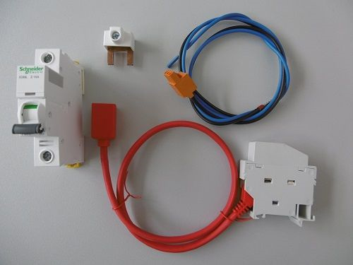 SPVK-RJ45-ZPW-N | Nachrüstsatz für Spannungsversorgung Kommunikation