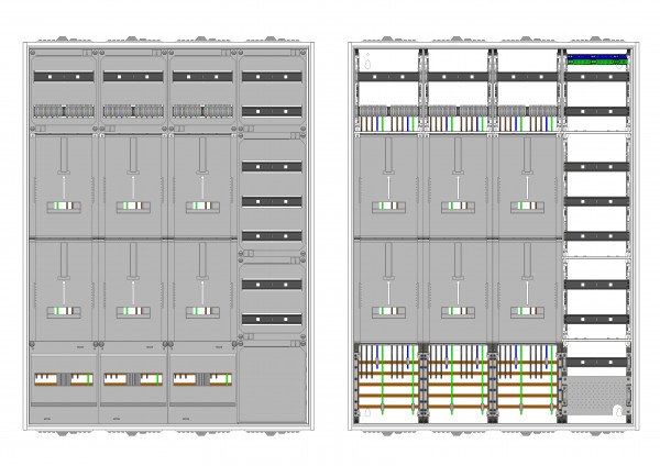 AZ82HS2A-230, Zählerverteilung mit 3-Punkt