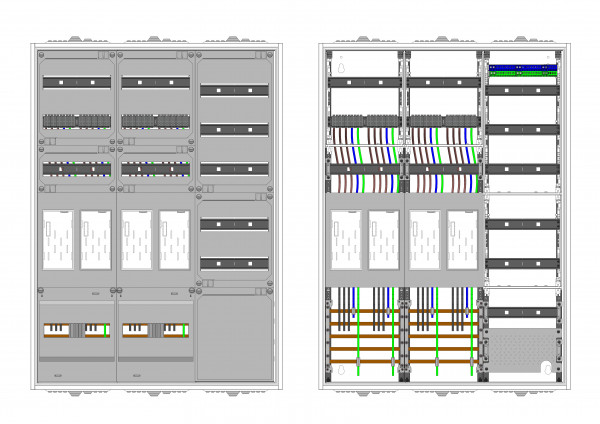 AEZ32-230-012, eHZ-Zählerverteilung