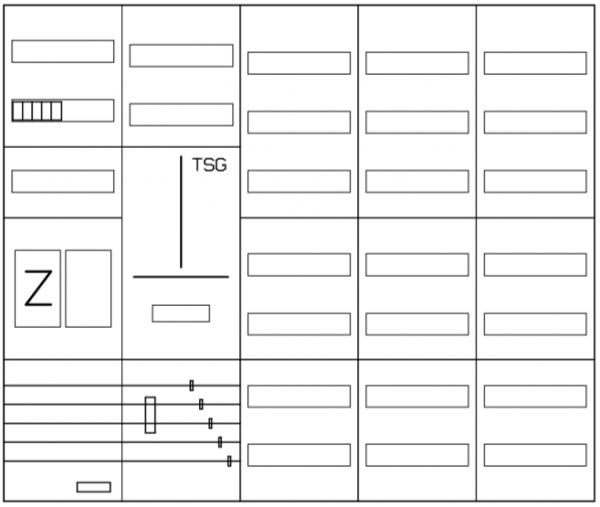 AEZ52-230-008, eHZ-Zählerverteilung