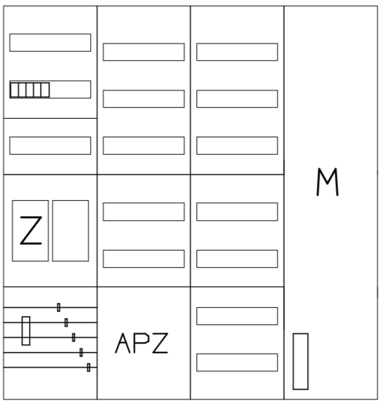 AEZ42-230-005, eHZ-Zählerverteilung