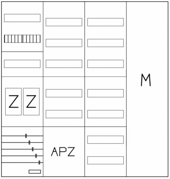 AEZ42-210-017, eHZ-Zählerverteilung