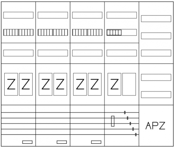 AEZ52-210-086, eHZ-Zählerverteilung