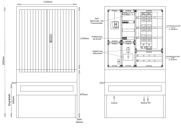 NA-Schutz Außenbereich 120kWp