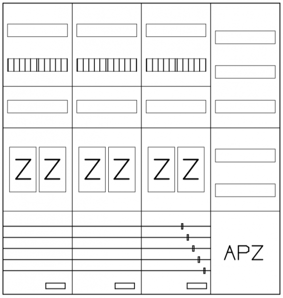 AEZ42-230-067, eHZ-Zählerverteilung