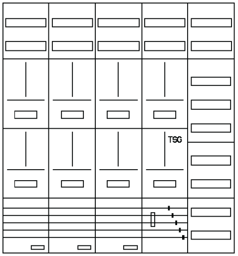 AZ102HS2-210, Zählerverteilung mit 3-Punktbefestig