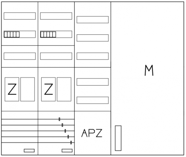 AEZ52-230-018, eHZ-Zählerverteilung