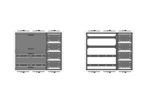 Automatenverteiler, AVK, BxHxT = 800x650x230, M1