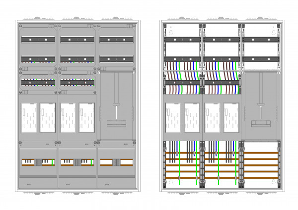 AEZ32-230-032, eHZ-Zählerverteilung