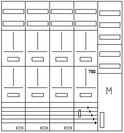 AZ102HS1M1-210, Zählerverteilung mit 3-Punktbefest