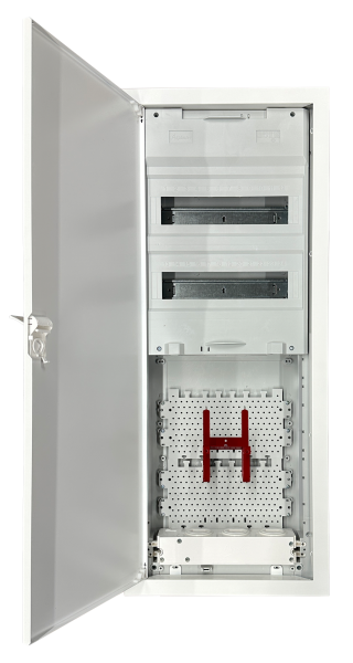 UMVK-5.60ST-MV-A-P | UP-Media-/Kleinverteilerkomb. Alpha POLARIS 5-reihig
