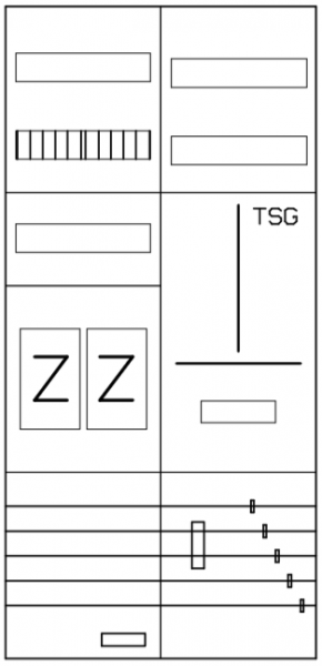 AEZ22-230-009, eHZ-Zählerverteilung