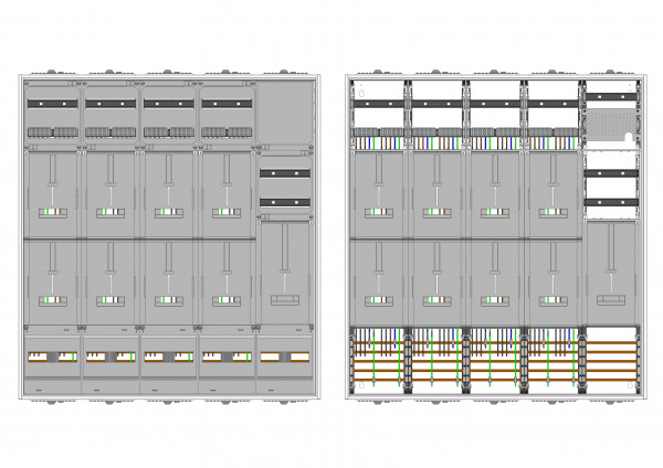 AZ102HS1A-230, Zählerverteilung mit 3-Punkt