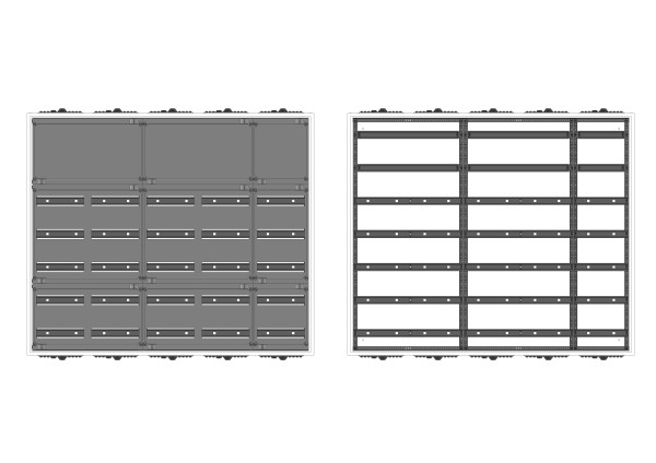 Automatenvert.-PS, AVB, BxHxT = 1300x1100x230, S