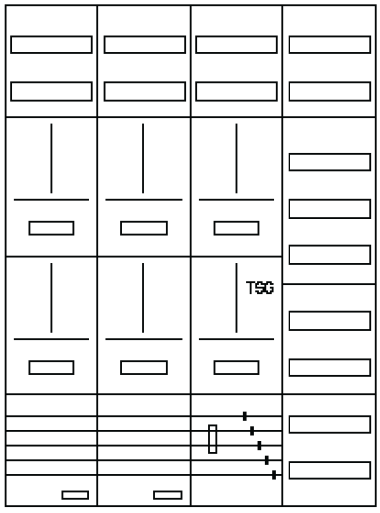 AZ82HS2-210, Zählerverteilung mit 3-Punktbefestigu