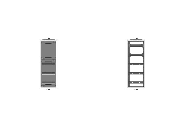 Automatenverteiler, AVK, BxHxT = 300x800x230