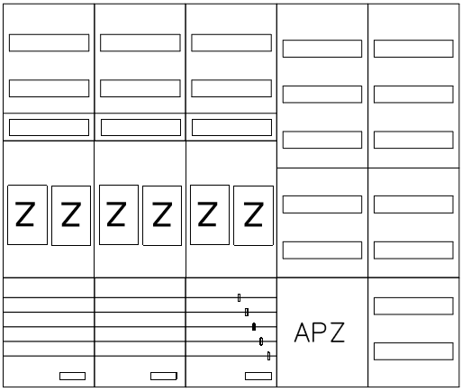 AEZ52-210-143, eHZ-Zählerverteilung
