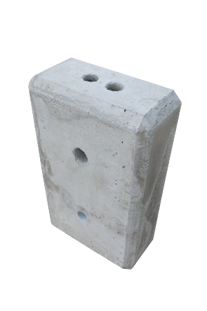 Betonfundament für Stele Wallbox Power