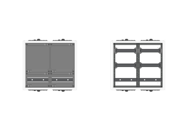 Automatenverteiler, AVK, BxHxT = 550x500x140, S