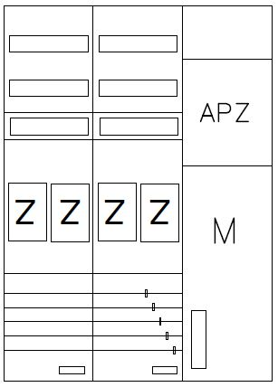 AEZ32-210-043, eHZ-Zählerverteilung