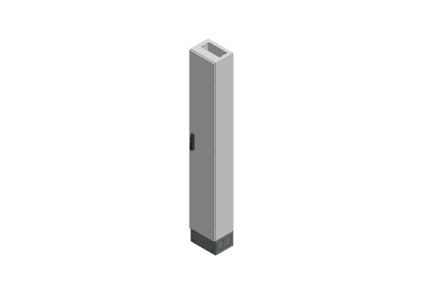 Leergehäuse Standverteilung, SVK, BxHxT = 300x1850