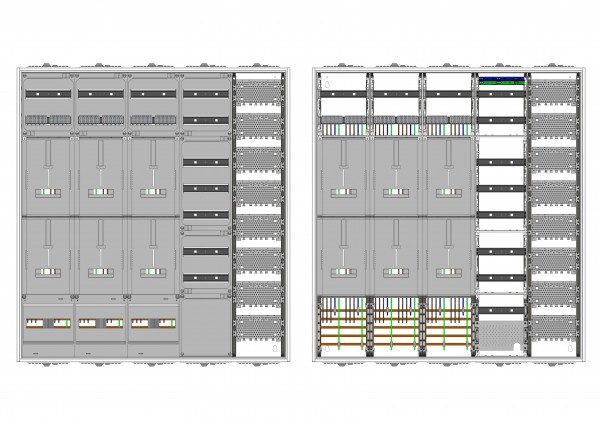 AZ102HS2AM2-210, Zählerverteilung mit 3-Punktbefes