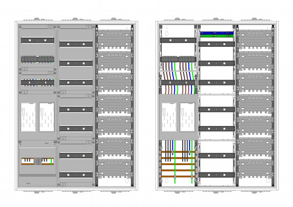 AEZ32-230-025, eHZ-Zählerverteilung
