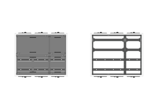 Automatenverteiler, AVK, BxHxT = 800x650x210, S