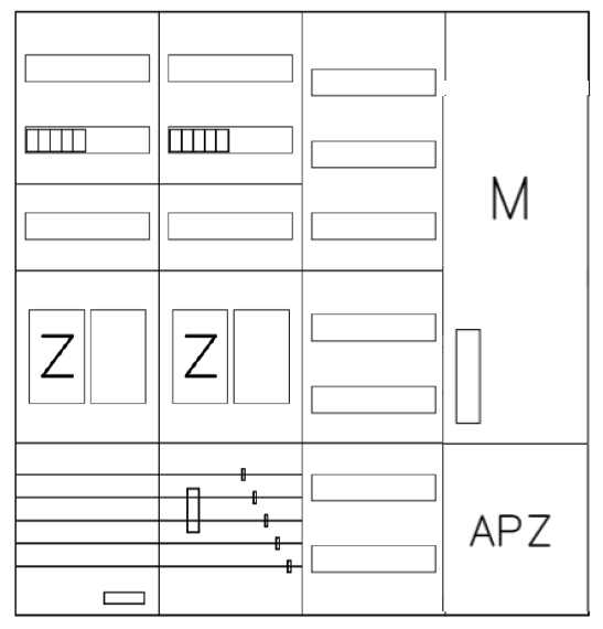 AEZ42-210-036, eHZ-Zählerverteilung