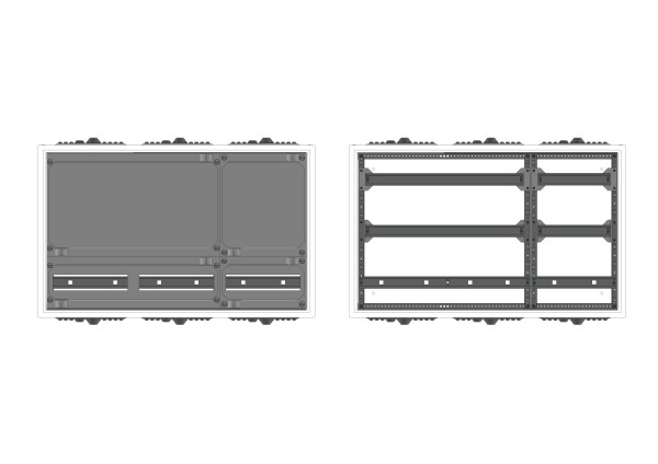 Automatenverteiler, AVK, BxHxT = 800x500x140, S