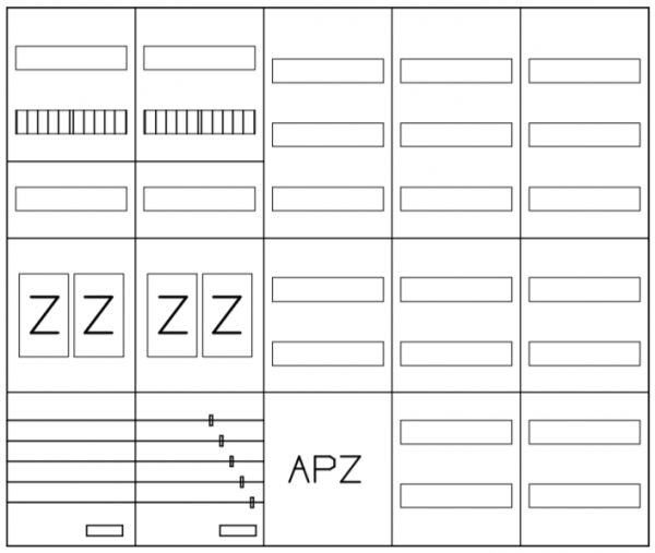 AEZ52-210-039, eHZ-Zählerverteilung