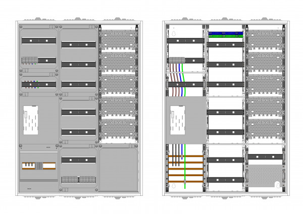 AEZ32-230-030, eHZ-Zählerverteilung