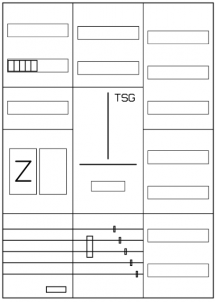 AEZ32-210-001, eHZ-Zählerverteilung