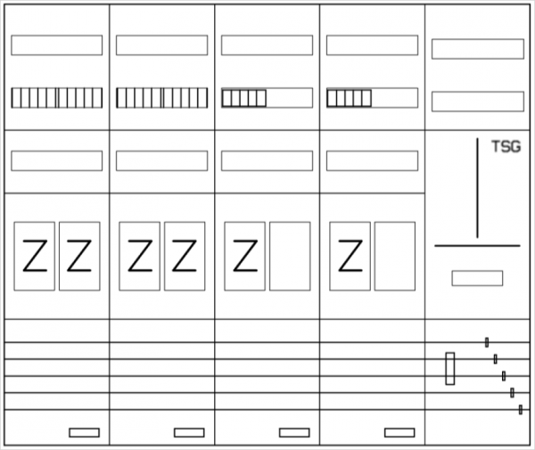 AEZ52-230-127, eHZ-Zählerverteilung
