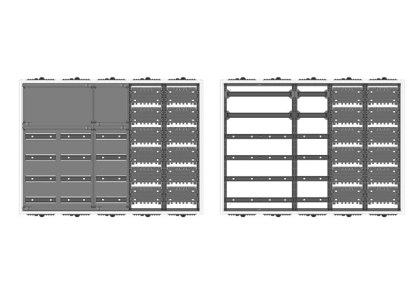 Automatenvert.-PS, AVK, BxHxT = 1300x950x230, M2