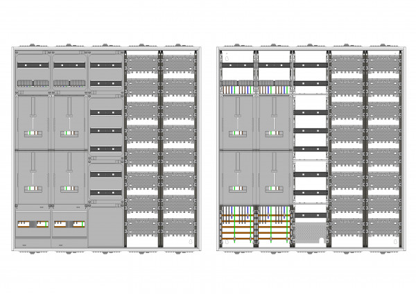 AZ102HS2AM4-210-4, Zählerverteilung mit 3-Punktbef