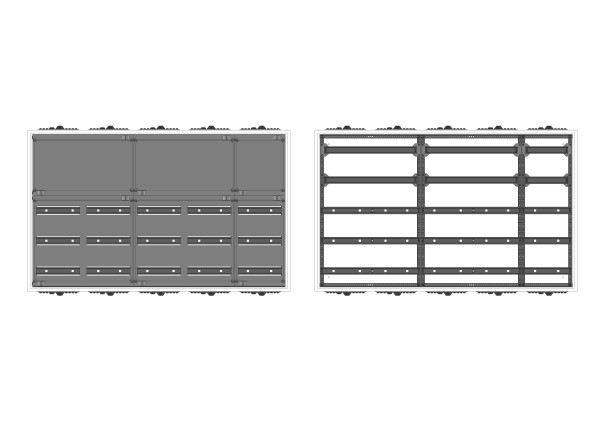 Automatenvert.-PS, AVK, BxHxT = 1300x800x210, S