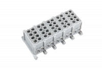 HLAK25-5 | Klemmstein 5pol., 25 mm² HLAK25-5 | Klemmstein 5pol., 25 mm²