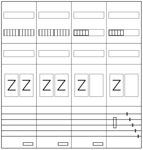 AEZ42-210-077, eHZ-Zählerverteilung