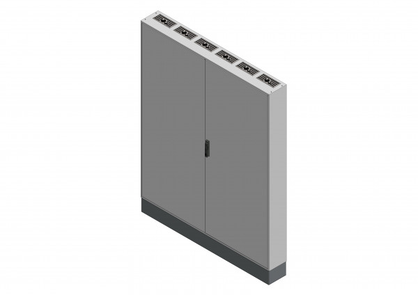 Standverteilung, SVK, BxHxT = 1550x1850+150x210