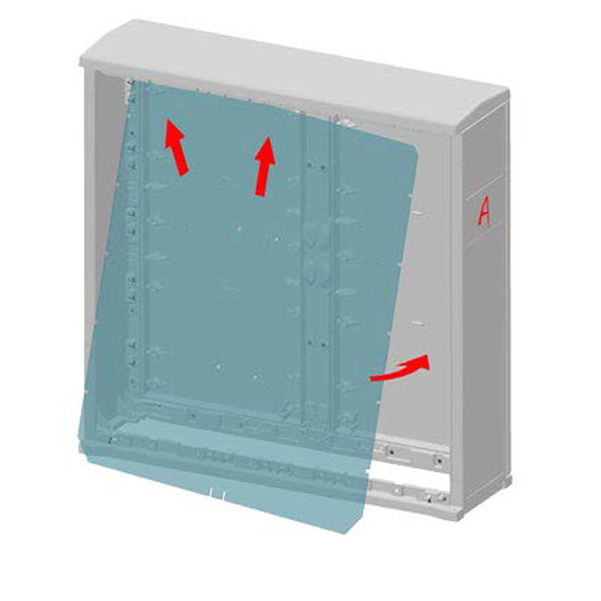MPK-140-113-LA | Montageplatten | 6 mm | geschlossen | PVC