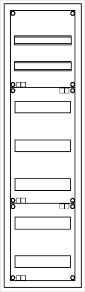 AVK1-7-360-PAutomatenverteiler, AVK, BxHxT = 320x1